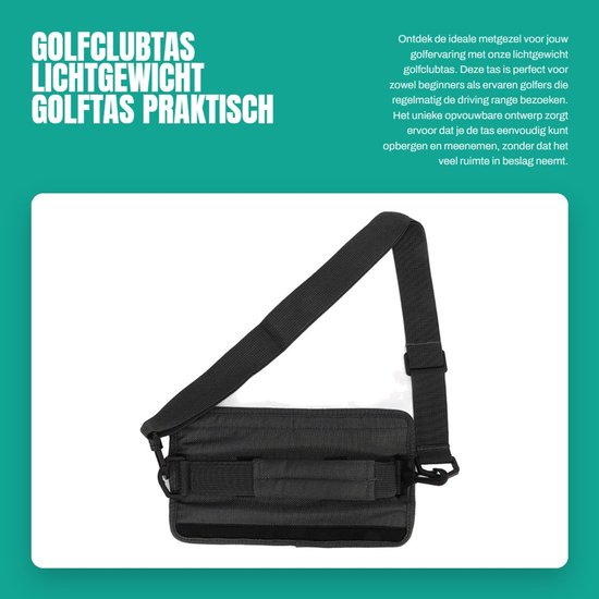 Dailygoods- Golfclubtas Lichtgewicht - Opvouwbaar - Golfaccessoires van Dailygoods — afbeelding 4