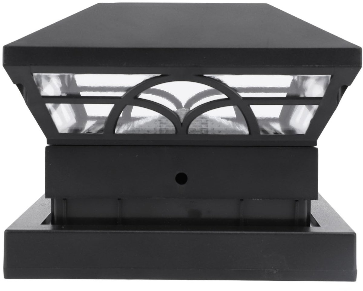 Dailygoods- Zonnepostdoplampje Hoge Helderheid - Tuinverlichting - Solar Tuinlamp - Intelligente Besturing - Veilig en Langdurig - Eenvoudige Installatie