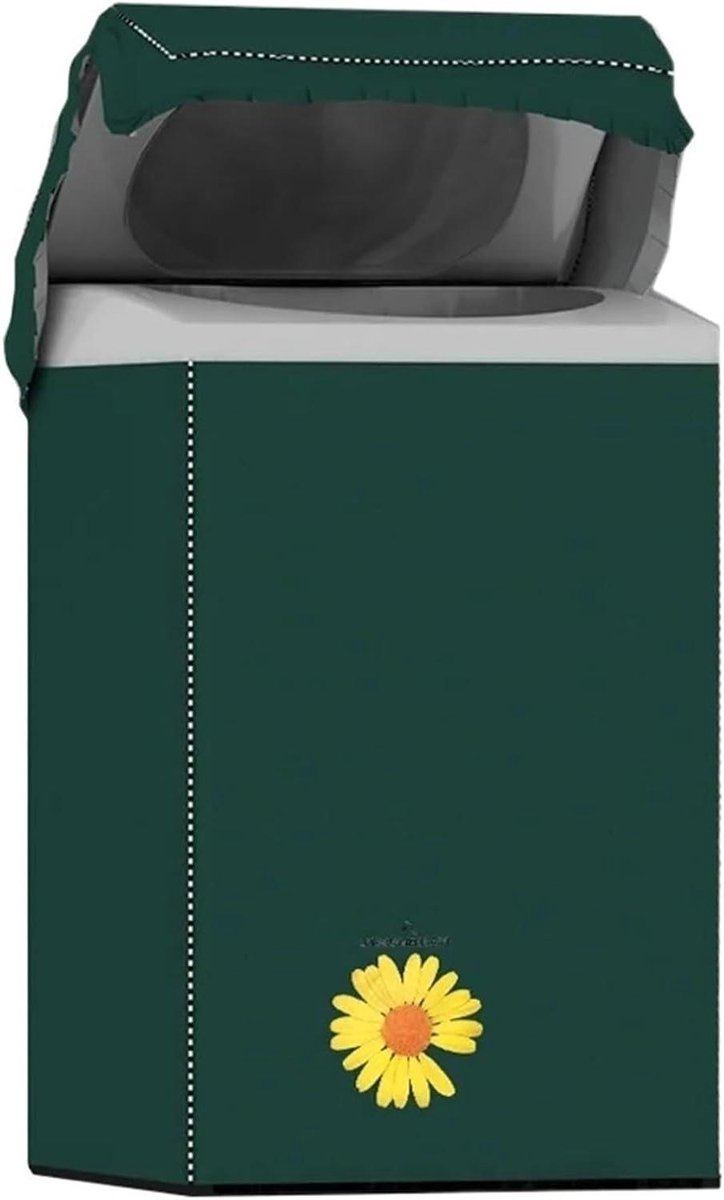 Wasmachinehoes Drogerhoes Apparaatbescherming Huishoudelijke Bescherming Veelzijdige Pasvorm 62x65x98cm XL Groen