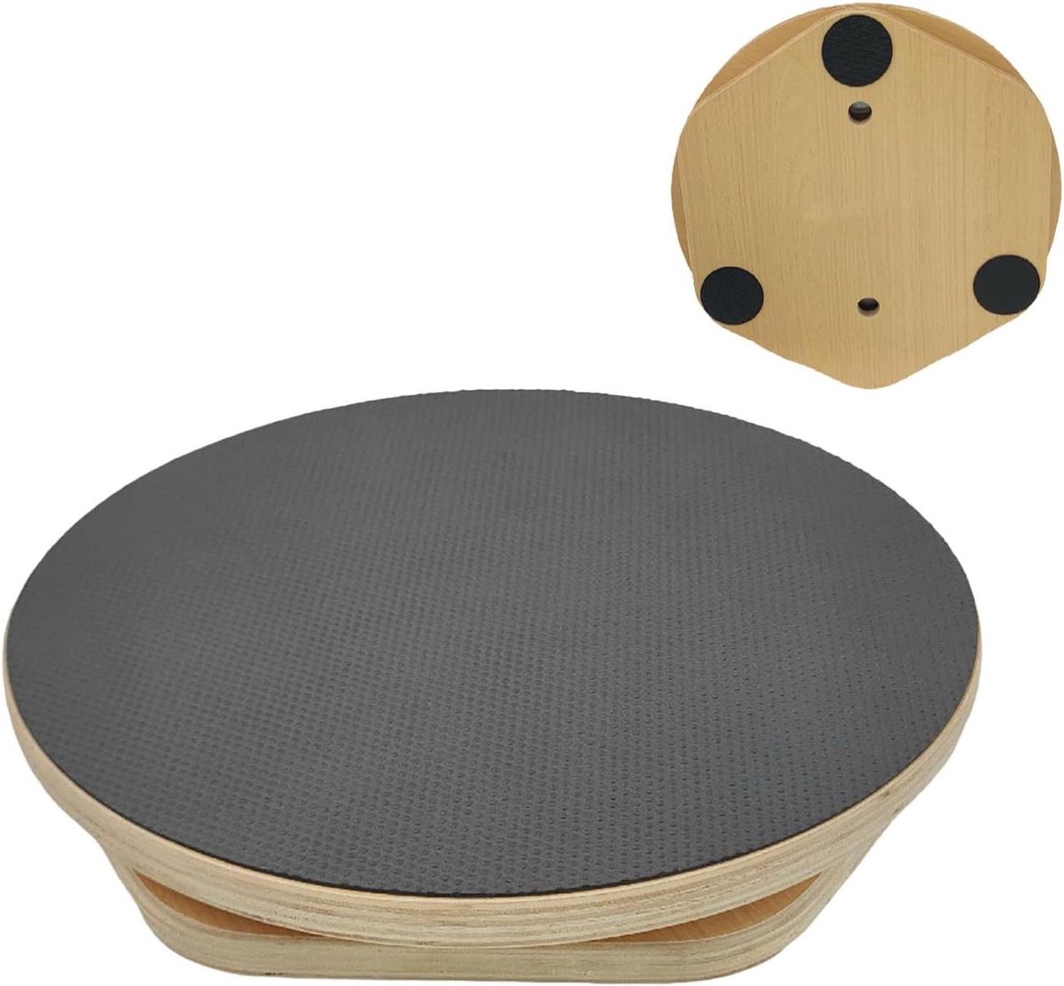 Twist Board - Buikspier Trainer - Core Workout - 360 Graden Rotatie - 30 cm Diameter - Veelkleurig