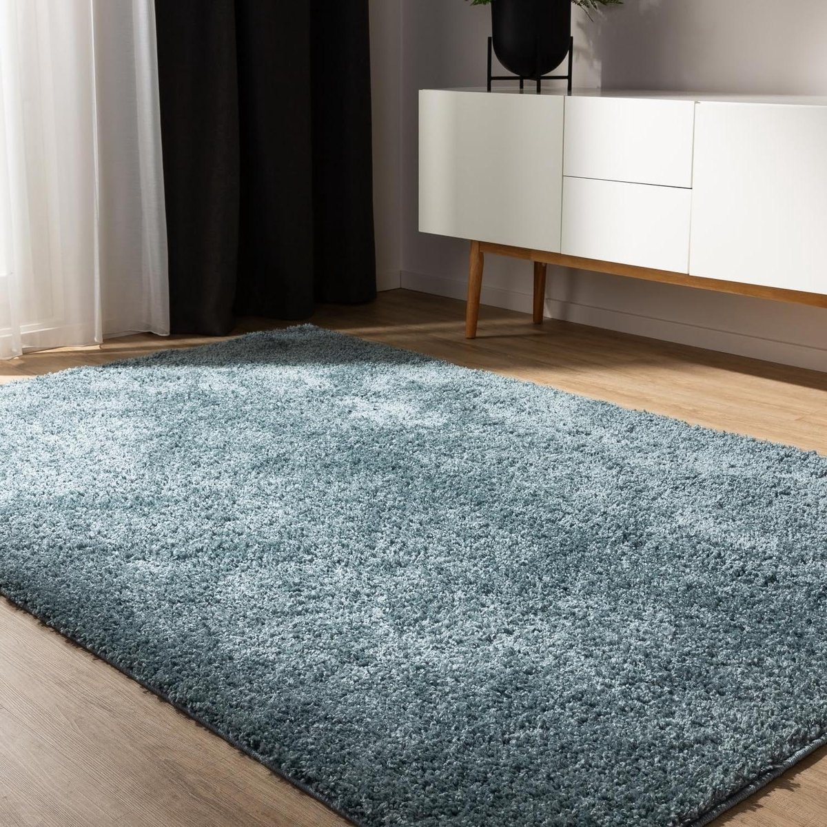 Hoogpolig Vloerkleed - Shaggy Kleed - Woonkamer Aankleden - Geschikt voor vloerverwarming 