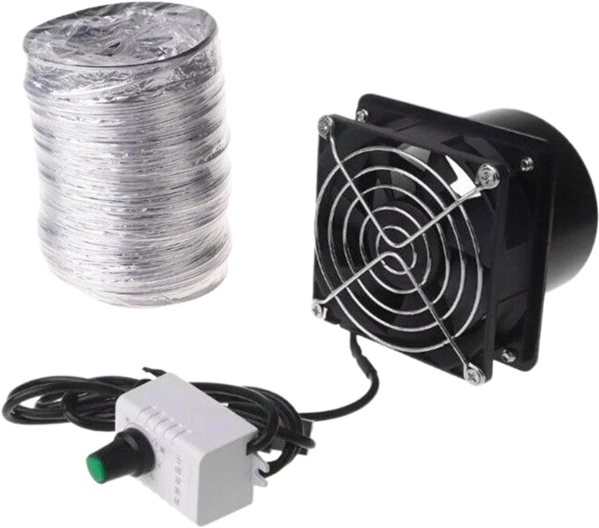 USB Afzuigventilator - Luchtverfrisser Ventilator - Ruimte Ventileren - Verstelbare Snelhe
