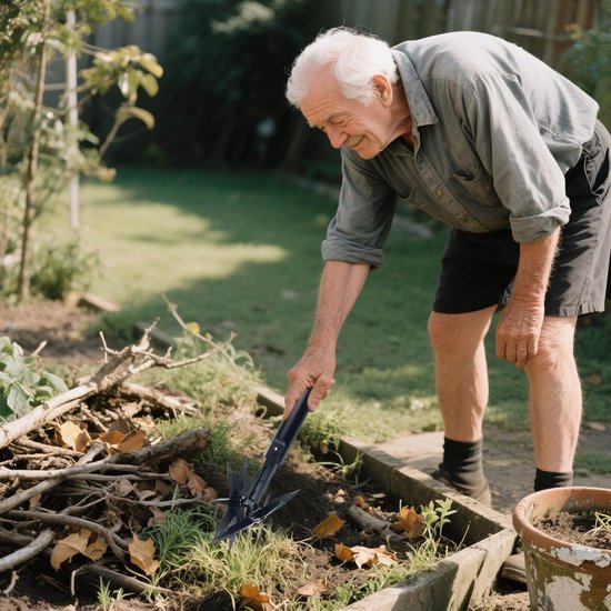 Hand Cultivator - Bodemwoeler Tuin - Bodem Losmaken - Ergonomisch Ontwerp - 27 cm - Niet gespecificeerd — afbeelding 2