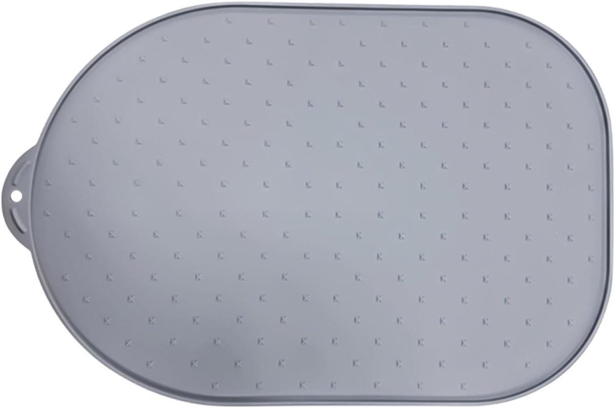 Keuken Mixer Mat - Apparaat Schuifkussen Mover - Moeiteloos Mixen - Aanrecht Bescherming - 40.2x27.1cm - Grijs