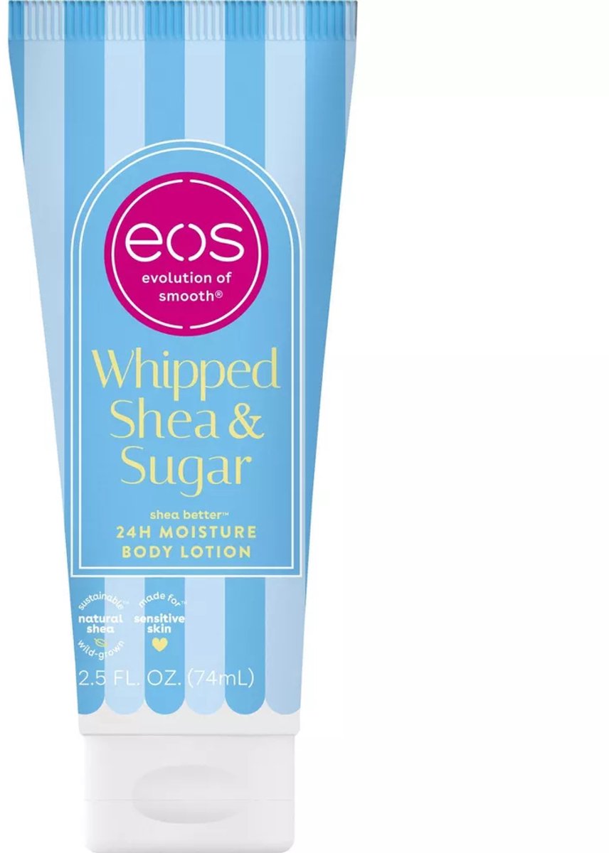 Eos Mini Bodylotion - Whipped Shea & Sugar - Reisformaat - 75 ml