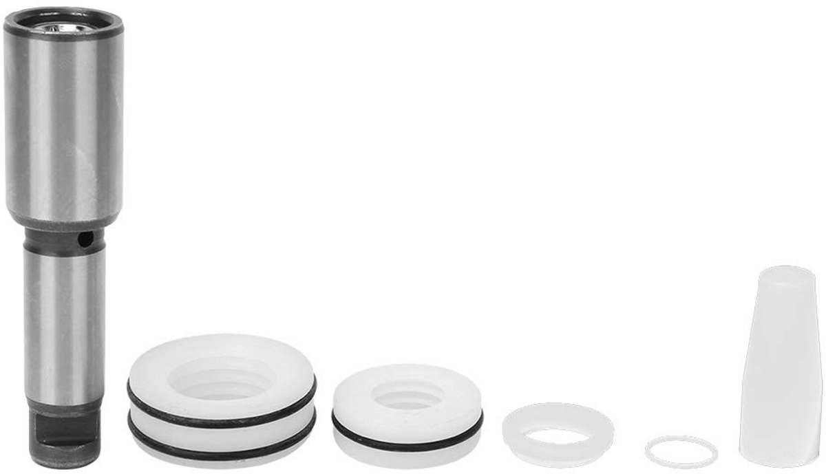 Dailygoods- Complete Zuigerstangen Hoogwaardig Koolstofstaal - Afdichtingsset - Gespiegeld Oppervlak - Duurzaam - Professionele Kwaliteit - Hoge Hardheid - Cilinder