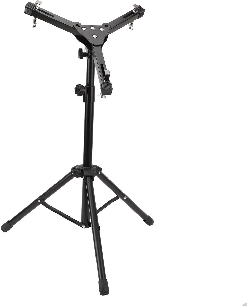 Dailygoods- Snare Drum Stand - Opvouwbaar - Verstelbaar - Aluminium - Lichtgewicht - Stabiele Voeten - Drumstatief