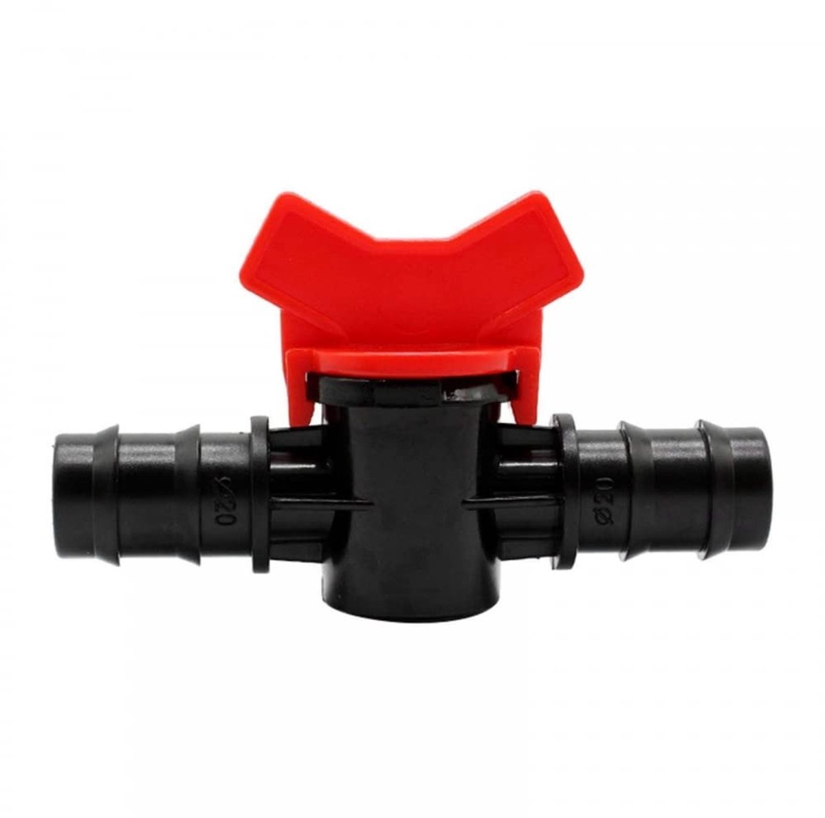 Dailygoods- Regelventiel voor Aquarium - Waterstroomregeling - Slangverbinding 12 mm/16 mm - ABS-kunststof - Eenvoudige installatie - Duurzaam en lekvrij - Waterafsluiter