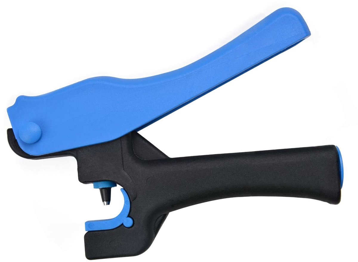 Dailygoods- Ponsgereedschap Professioneel - Druppelirrigatie Accessoires - PE Buizen 16/20mm - Gelegeerd Staal - Ergonomisch Ontwerp - Lichtgewicht - Tuingereedschap