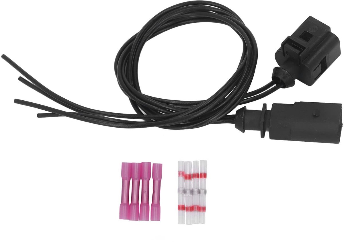 Dailygoods- Pigtail Kabelboom - Vervanging voor A4/A6/A7/Q3/Q7 - ABS Materiaal - Plug Connector - 1J0973802/1J0973702 - Eenvoudige Montage - Bedradingsconnector