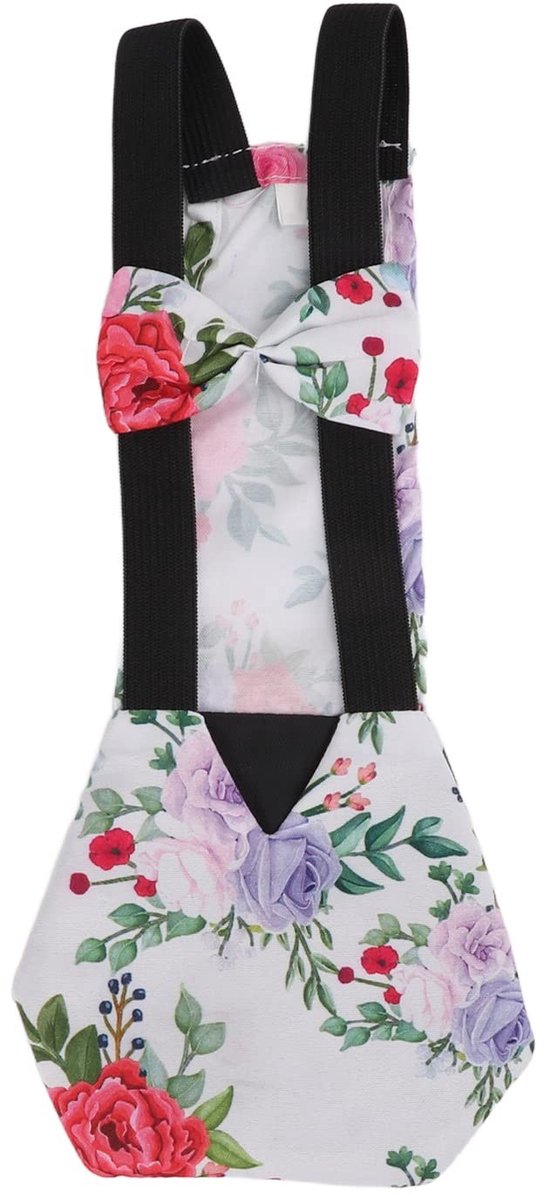 Dailygoods- Kippenluier Herbruikbaar - Ademend Huisdierkleding - Binnenzakontwerp - Duurzaam - Uniek Klittenband - Geschikt voor Kippen/Eendjes/Ganzen - Huisdierluier