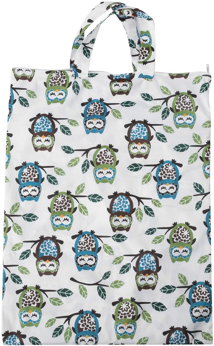 Dailygoods- Waterdichte Tas Grote Capaciteit - Opbergtas - Herbruikbaar - Wasbaar - Polyester - 45 x 60 cm - Opbergzak