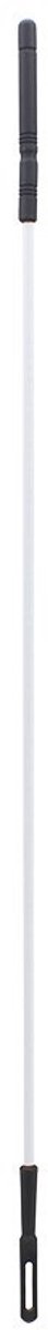 Dailygoods- Reinigingsstaaf Staal 62,3 Cm - Plastic Handgreep - Noodzakelijk Accessoire - Duurzaam - Handig Onderdeel - 1 Stuk - Tromboneborstel