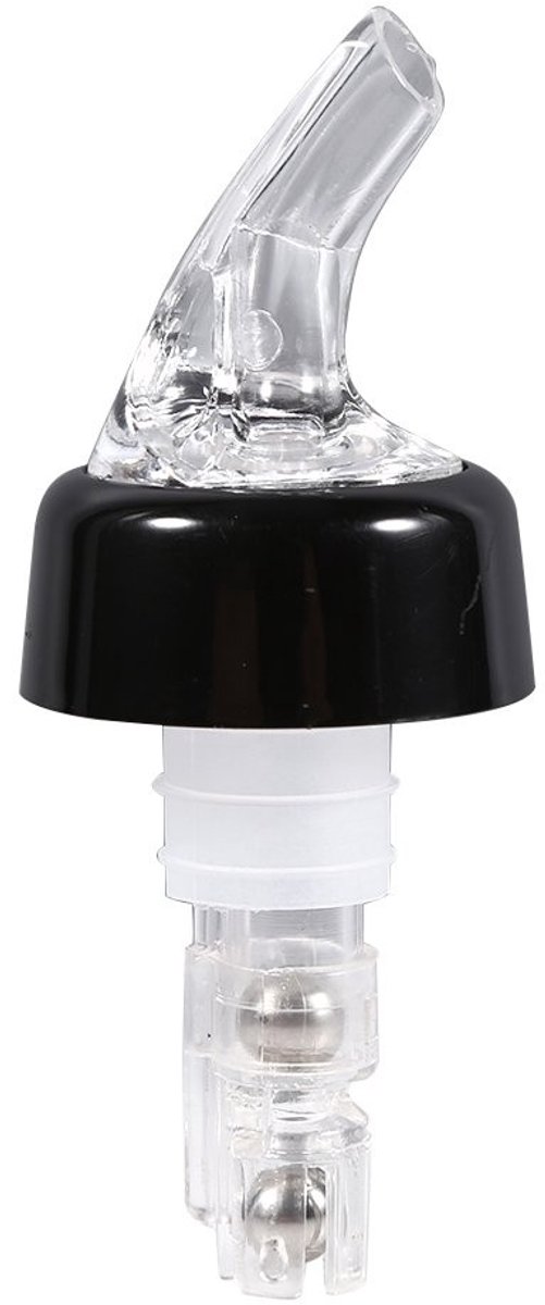 Dailygoods- Dispenser 15ml - Plastic Schenker - Wijn/Drank - Multifunctioneel - Veilig Materiaal - Transparant/Rood