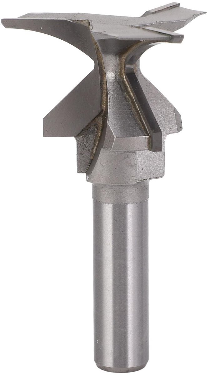 Dailygoods- Frezen 1/2 Inch - Efficiënt V-groef Bit - Schokbestendig Gereedschap - Verstelbare Snijkop - Duurzaam Cementstaal - Voor CNC/Machinegebruik - Frees