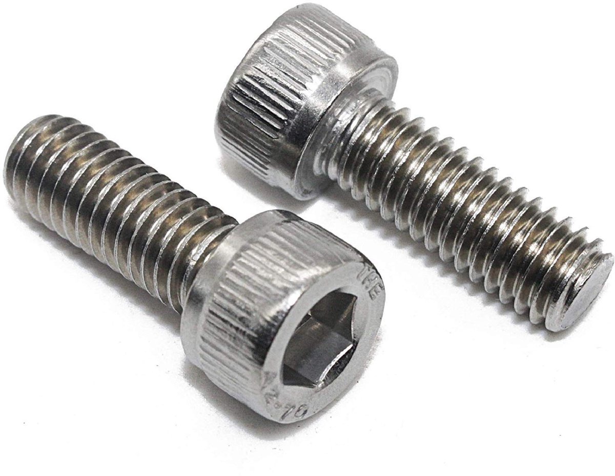 Dailygoods- Inbussleutel M4 - Roestvrij Staal A2-70 - 50 Stuks - Voor Industrie/Doe-Het-Zelvers - Hoogwaardige Kwaliteit - Klantgerichte Verpakking - Sleutel