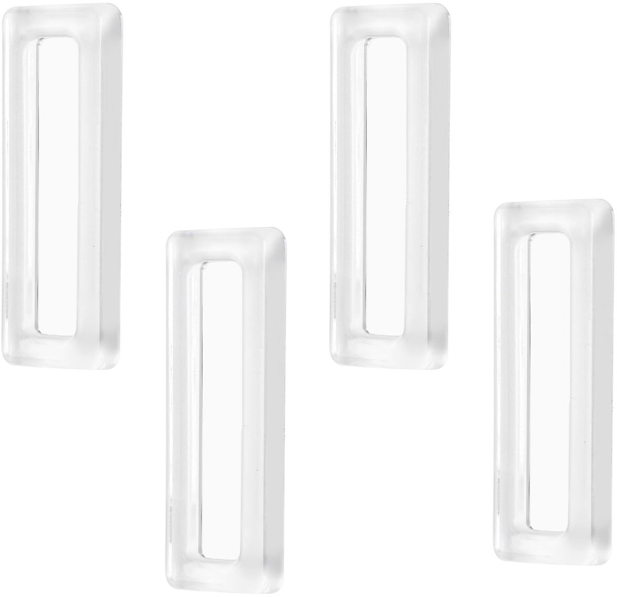 Dailygoods- Vingertrekken 4 Stuks - Transparante Schuifdeurgrepen - Zelfklevende Handvatten - Modern Design - Geschikt voor Deuren/Ramen - Eenvoudige Installatie - Deurgrepen