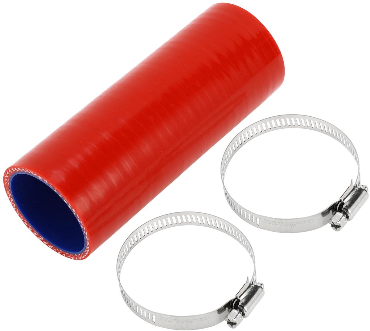 Dailygoods- Silicone Slang 150 mm - 4-Laags - 5 mm Dikte - Temperatuurbestendig tot 300 °C - Geschikt voor Koelmiddel - Gloednieuw - Koelslang