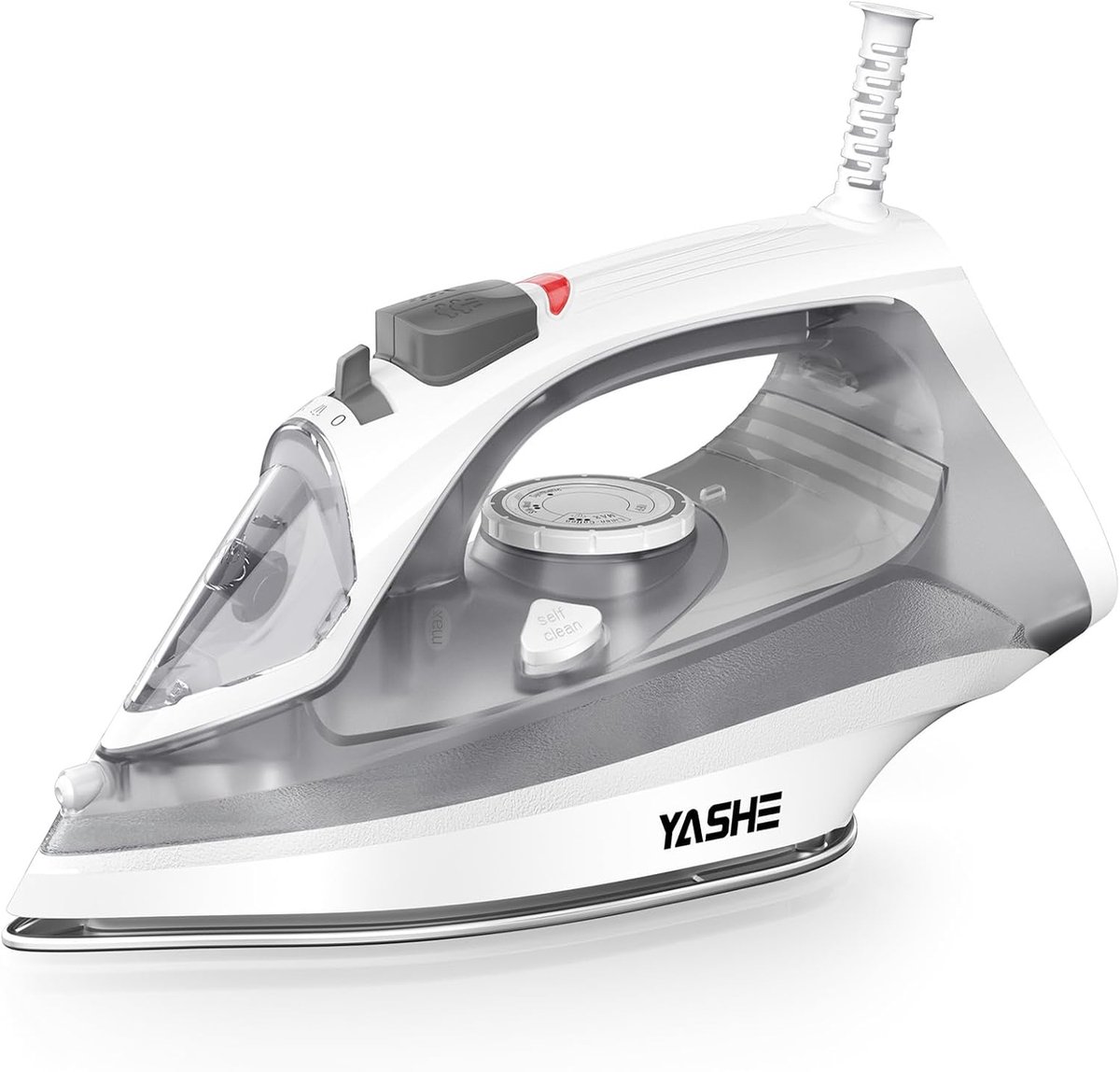 YASHE stoomstrijkijzer 2300W - 300 ml reservoir - 25 g/min stoom - 150 g/min stoomstoot - anti-druppel