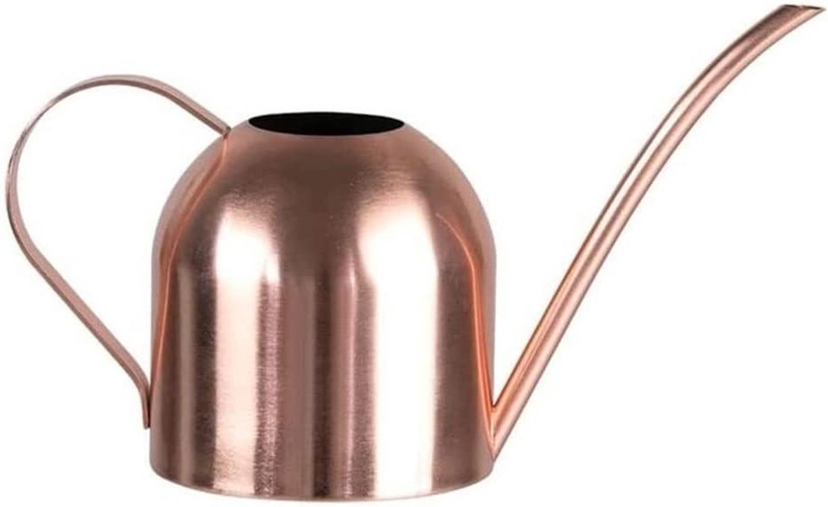 Gieter Met Lange Mond - Bloemgieter Tuingieter - Planten Water Geven - Roestvrijstalen Tuingereedschap - 900ml - Rosé Goud