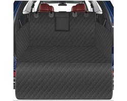 Kofferbakbeschermer Honden - Autodeken Kofferbak - Auto Interieur Beschermen - Waterdicht Antislip Materiaal - Voor VW ID.4 - Zwart