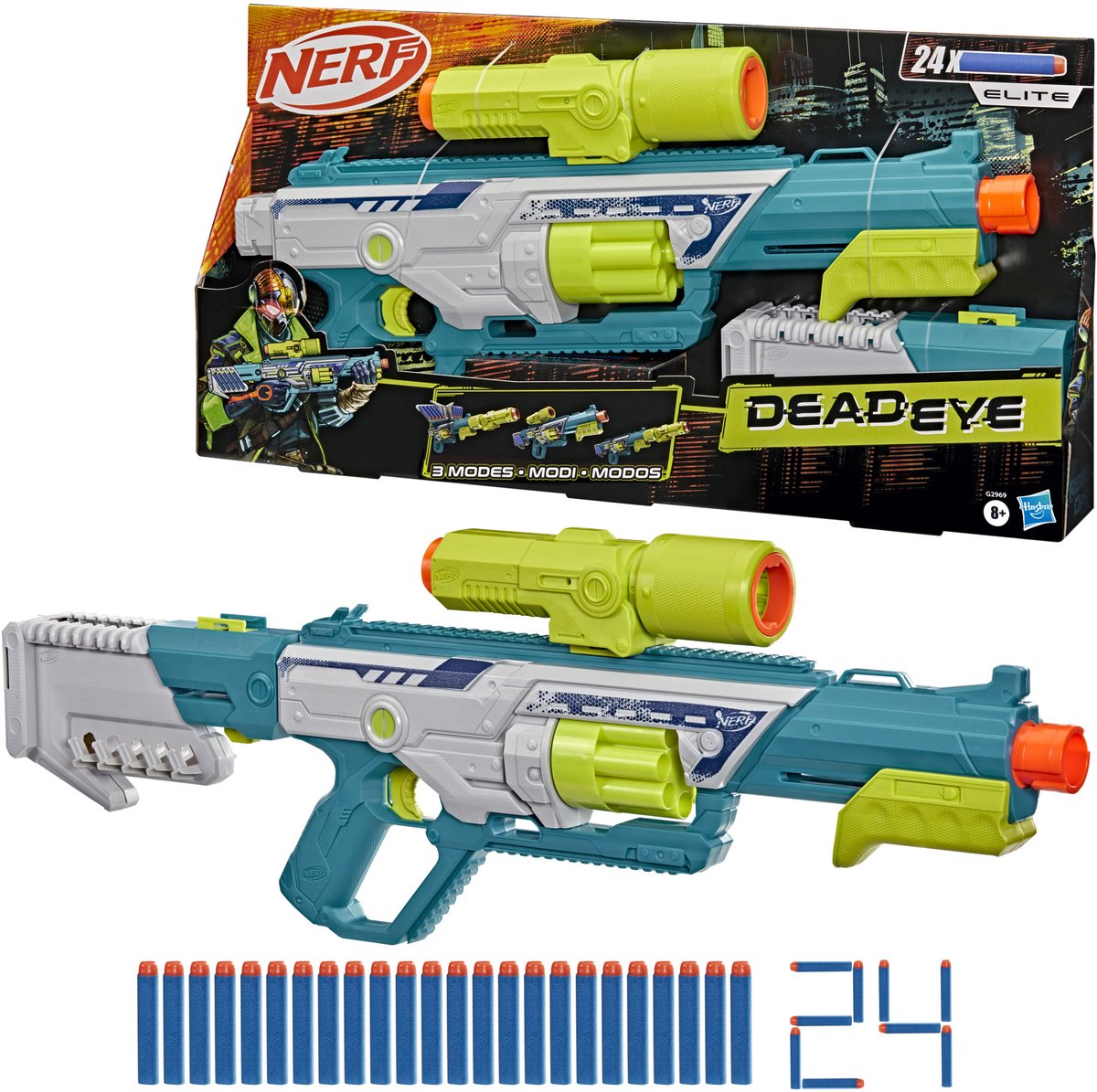 NERF elite rebel ops deadeye blaster