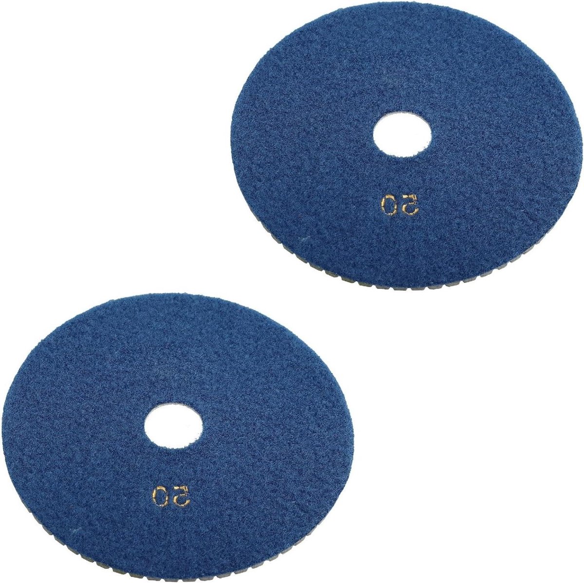 Polijstpads Set - Schuurschijven - Vloeren Restaureren - Hoge Glans Finish - 6 Inch 2 Stuks - Willekeurig