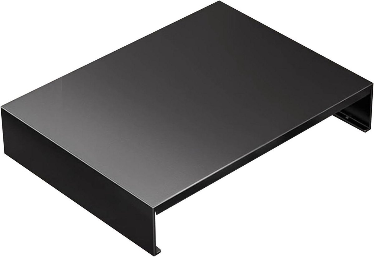 Kookplaat Afdekking - Aanrechtblad Beschermer - Keuken Organiseren - Krasbestendig Materiaal - 35x45x7cm - Zwart