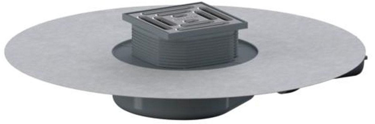 DALLMER Vloerafvoer DallDrain Pure Plan OM, DN 40, 100 x 100 mm, 517586