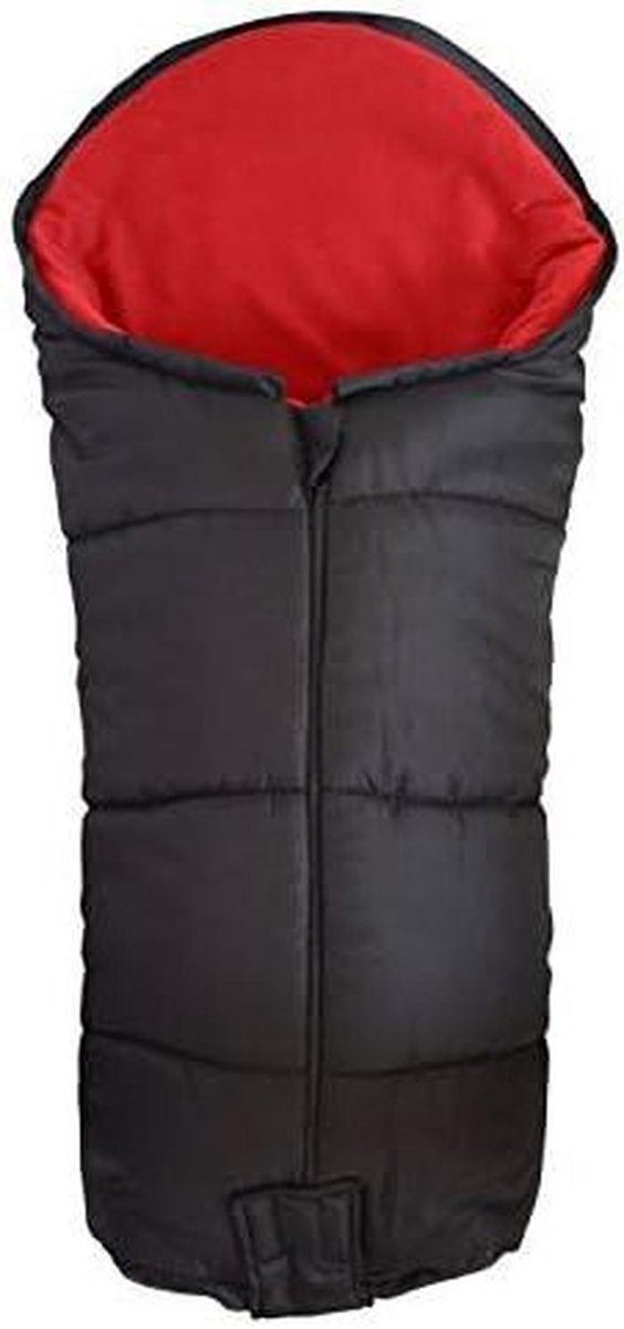 Voetenzak - Kinderwagen deken - Comfortabel reizen - Wind en waterafstotend - 42 cm lengte - Rood
