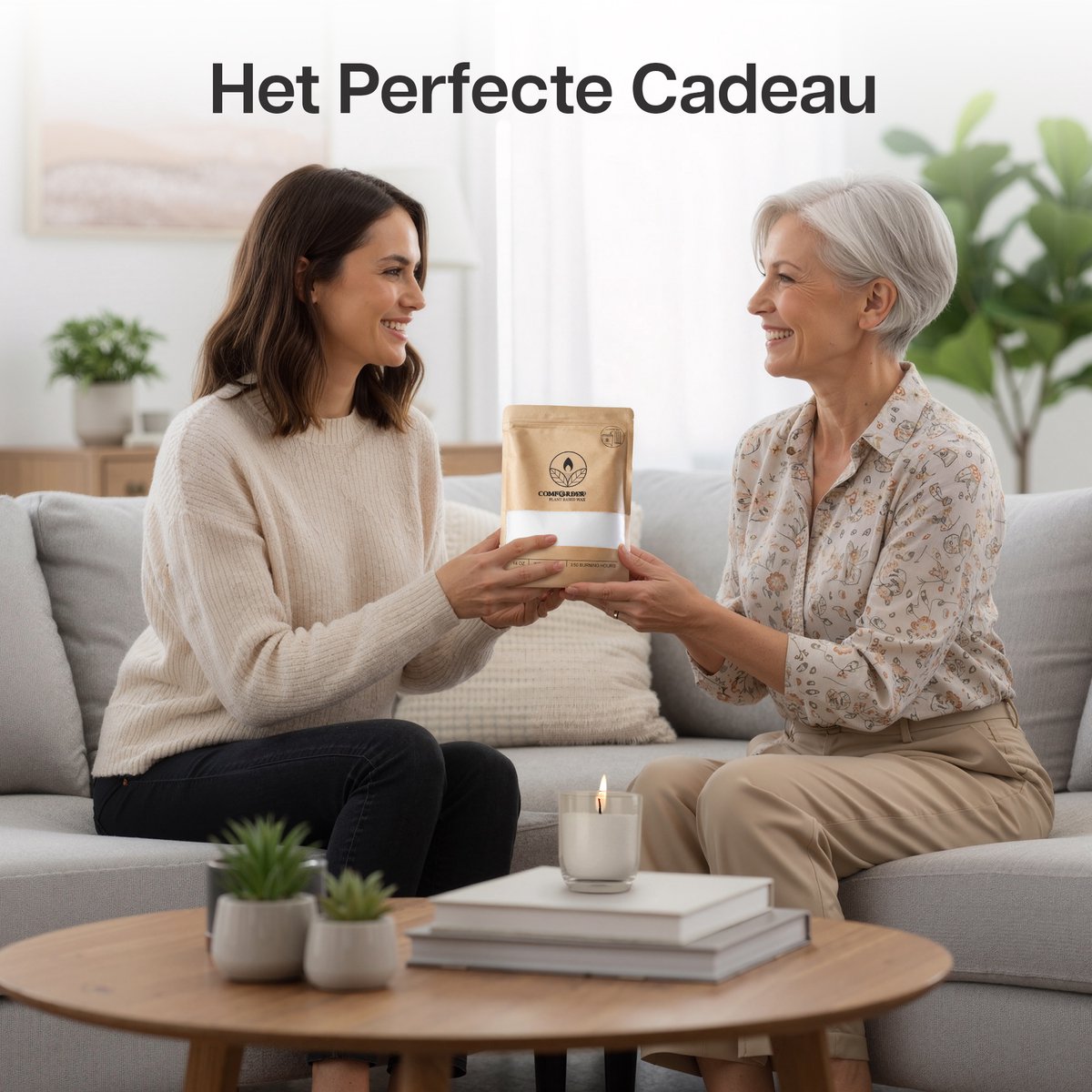 Comforder Kaarsenzand Set met 4 Lonten - 400g Wit - Kaarsen maken voor Volwassenen - Kaarszand Was & Kaarsenwas - Burning Sand Wax - Kaars Zand Candle Making DIY Kit - 50 Branduren — afbeelding 5