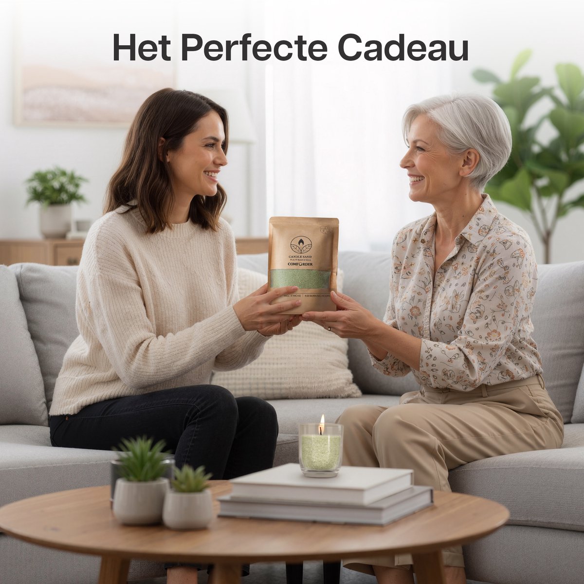 Comforder Kaarsenzand Set met 4 Lonten - 400g Groen - Kaarsen maken voor Volwassenen - Kaarszand Was & Kaarsenwas - Burning Sand Wax - Kaars Zand Candle Making DIY Kit - 50 Branduren — afbeelding 7