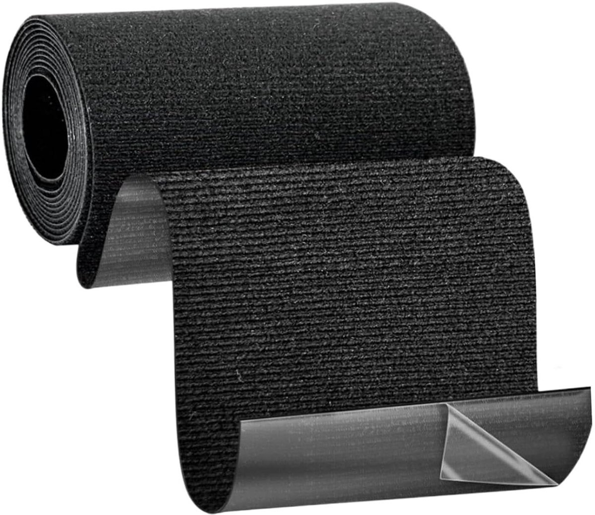 Textiel reparatietape - Zelfklevende patch - Meubels herstellen - Waterdicht en wasbaar - 50 mm x 16 m - Zwart