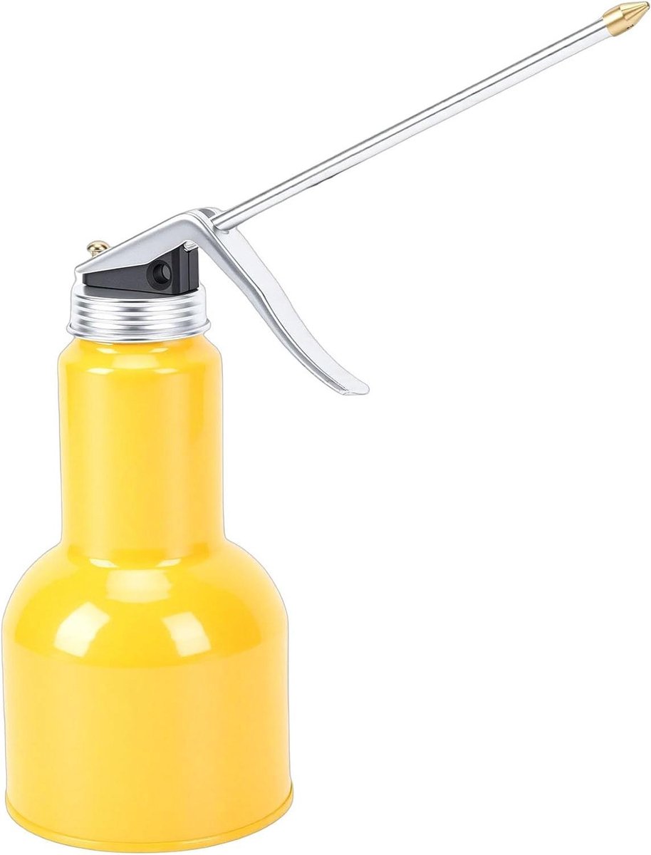 Handpomp Olieman - Smeerpomp Gietijzer - Efficiënte Smering - Duurzaam Gietijzer - 500 Ml Capaciteit - Zwart