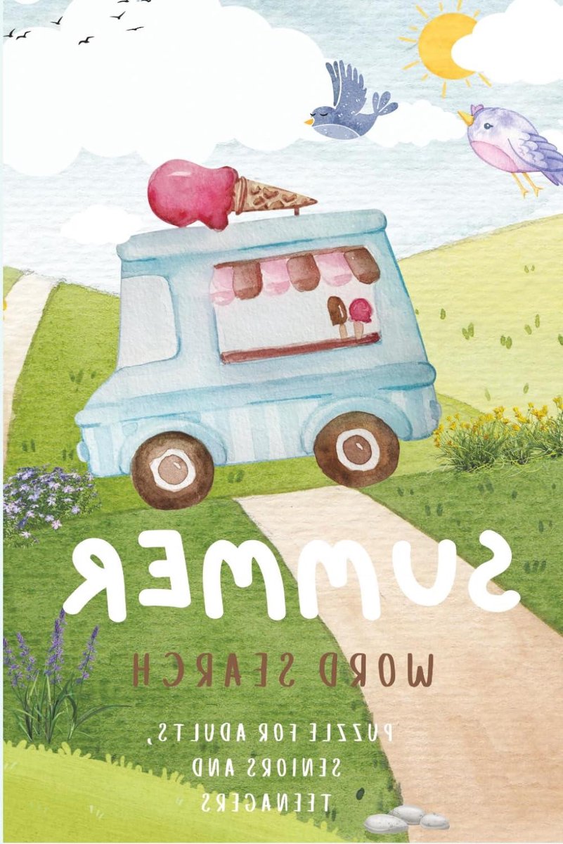 Zomer Woordzoeker Boek - Puzzelboek Ontspanning - Vakantie Verrijking - Zomer Thema Puzzels - 112 Pagina's - Meerdere Kleuren
