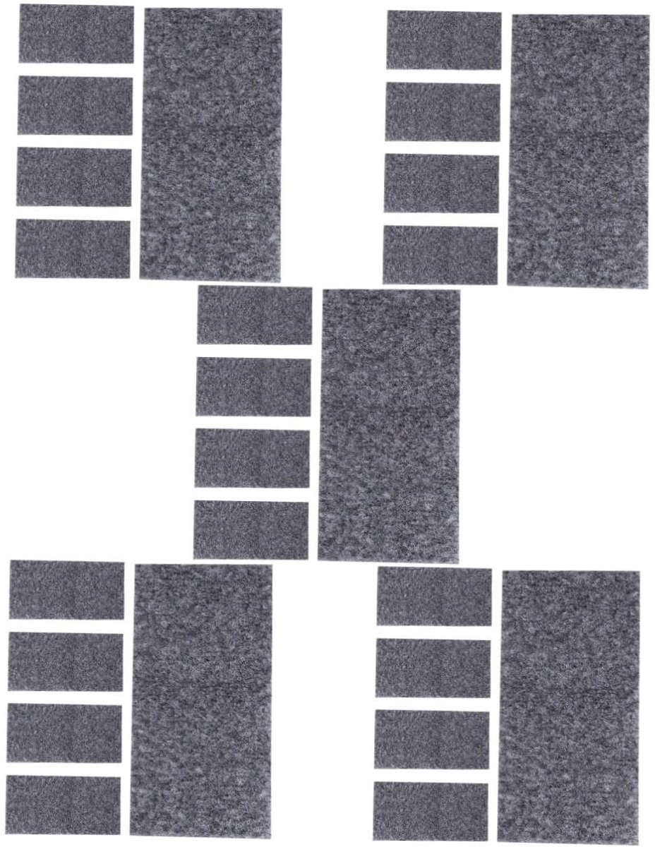 Autokrasdoekjes Set - Nano Doekjes - Auto Reinigen - Verwijdert Krassen - 5 Sets - Grijs