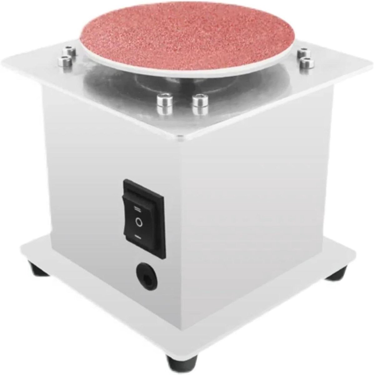 Tafelpolijstmachine - Schuurmachine Polijstmachine - Materiaal Bewerken - Instelbare Snelheid - 130x130x140mm - SKU 4
