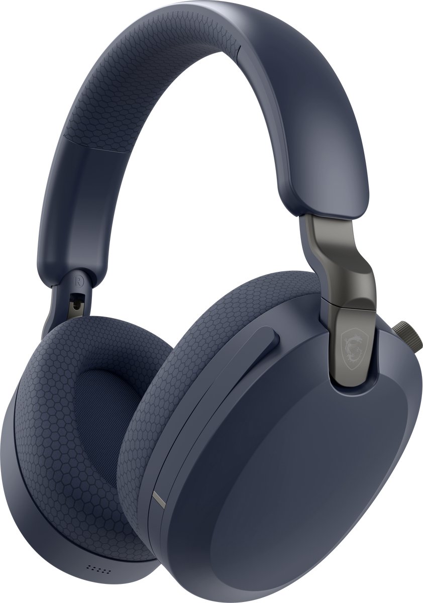 MSI MAESTRO 500 Wireless Gaming Headset – Active Noise Cancelling – 90+ uur batterij – Bluetooth 5.4 & 2.4GHz – Zwart