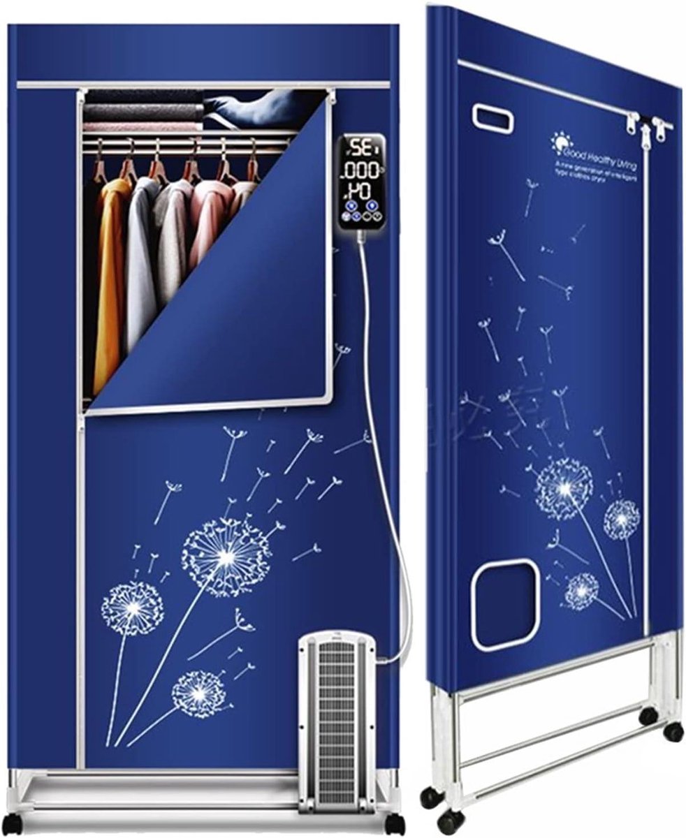 Elektrisch Wasrek Kledingdroger Opvouwbaar Snel Kleding Drogen Hoge Concentratie Negatieve Ionen 17 Meter Hoog Grijs