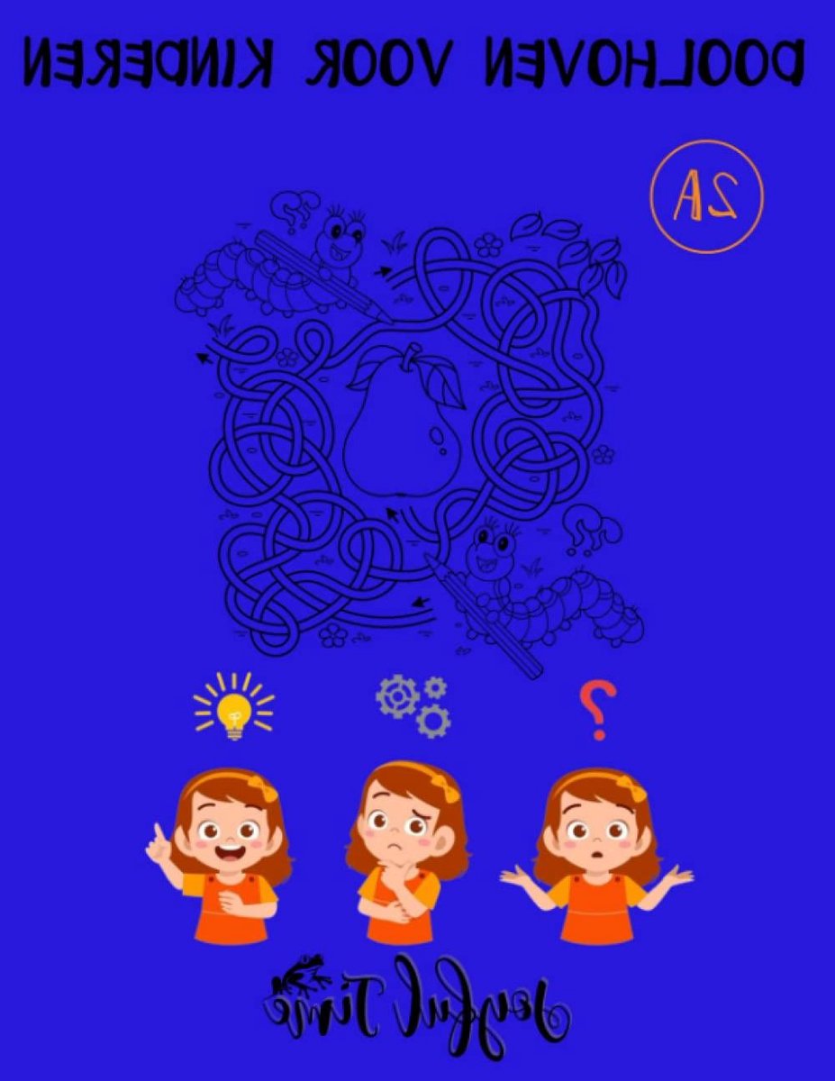 Doolhoven voor kinderen - Puzzelboekjes Kleuren - Cognitieve Ontwikkeling - Gemiddelde Moeilijkheidsgraad - 85 pagina's - Niet gespecificeerd