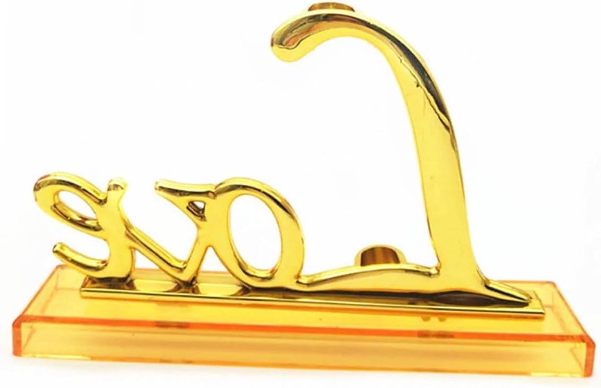 Gouden Roos - Decoratieve Bloem - Romantisch Cadeau - Eeuwige Liefde - 25 cm - Goud