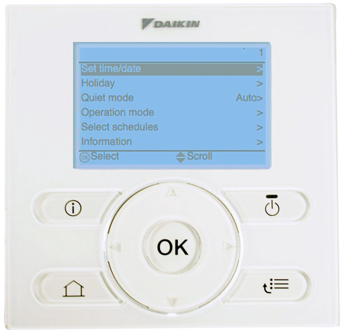 DAIKIN Extra bedienings- u. weergave-eenheid voor DK Altherma 3 R W en R Hybride, EKRUCBL1