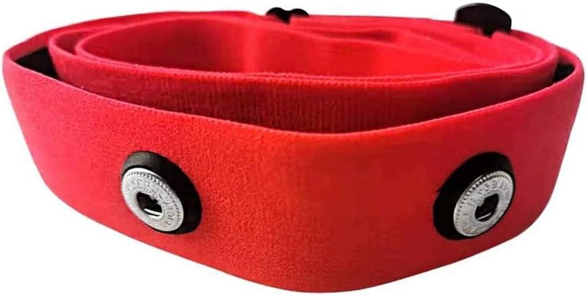 Borstband Vervanging - Hartslag Sensor - Sport Activiteiten - Comfortabel Nylon Materiaal - Verstelbaar - Zwart