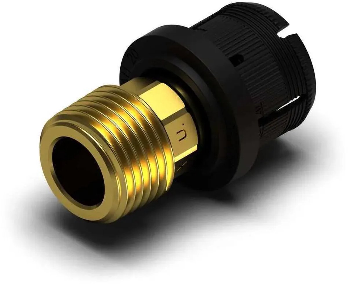 REHAU Overgang FASTLOC RX+ 16 - R 1/2, 13706881001