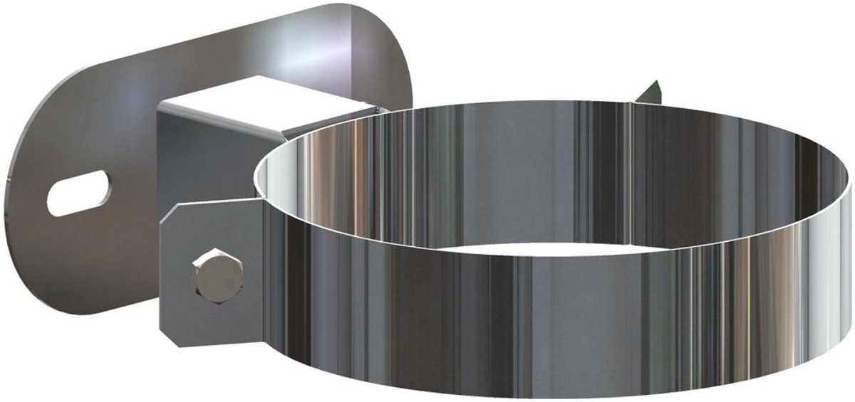 ATEC Wandafstandhouder 50mm DN110/160 roestvrij staal blank, 703742