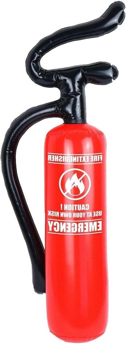 Inflatable Fire Extinguisher for Children, 70 x 17 cm, Children's Toy, Inflatable Party Decoration, Accessory (Inflatable Fire Extinguisher 70 x 17 cm), Inflatable Fire Extinguisher, One Size (70 x 17