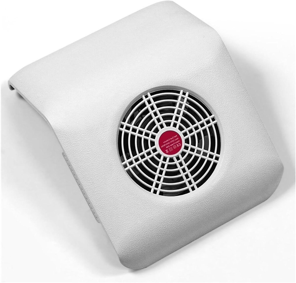 Nagelstofzuiger - Stofafzuiging manicure - Nagelstof opvangen - 30W Krachtige Zuigkracht - 25 x 20 x 11 cm - Wit