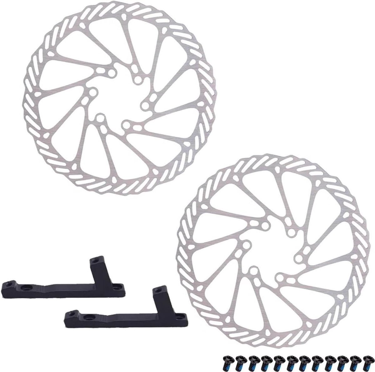 Fiets Voordrem - Schijfremklauw - Veilig Fietsen - Nauwkeurige Controle - 160 180 Rotor - Zwart