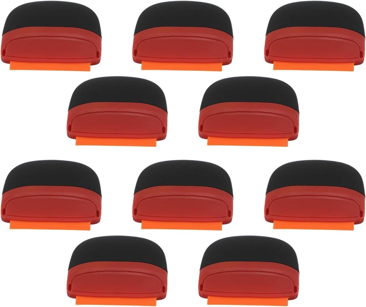 Mini Plastic Schrapers - Lijmverwijderaars - Stickers Verwijderen - Krasvrije Randen - 10 Stuks - Multi