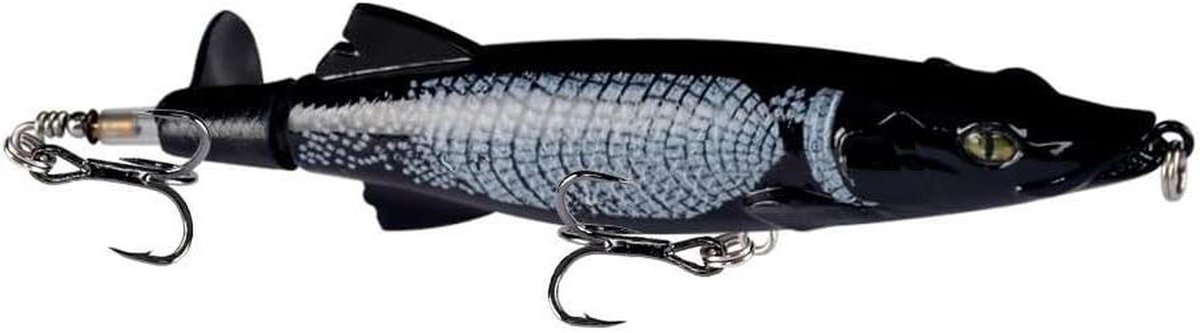 Drijvende Popper - Zacht Aas - Vissen Vangen - Draaibare Staart - 13 cm 16g - 06